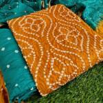 Satin Cotton Bandhani