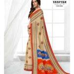 Deeptex Kalamkari Saree