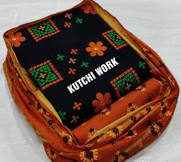 Kutchi Embroidery Dress Material