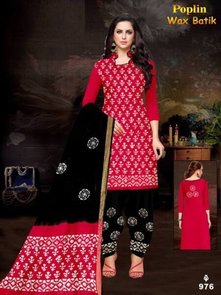 Wax Batik Dress Material
