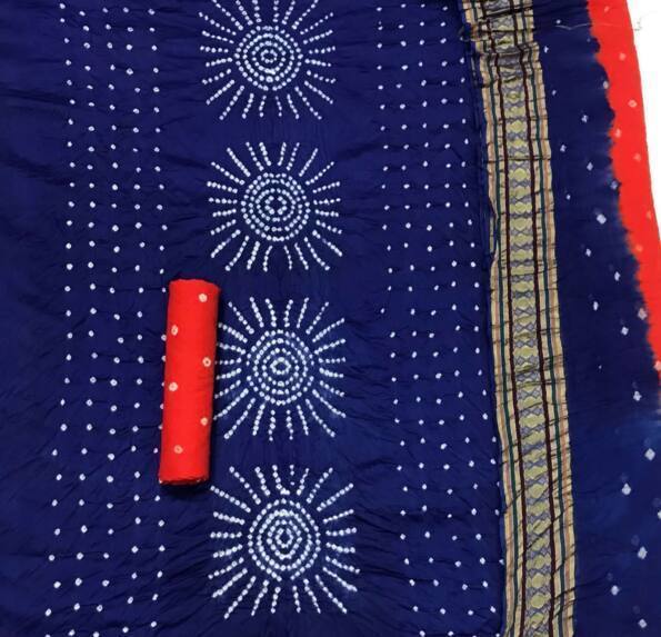 Colors Collection Bandhani Dress Material