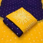 Colors Collection Bandhani Dress Material