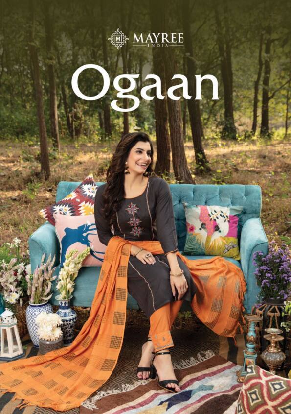 Ogaan Rayon Embroidery Kurti