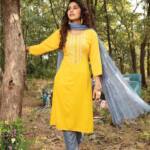 Ogaan Rayon Embroidery Kurti