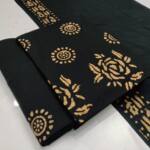 Wax Batik Black Colour Dress