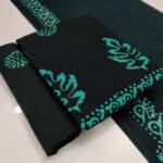 Wax Batik Black Colour Dress