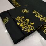 Wax Batik Black Colour Dress