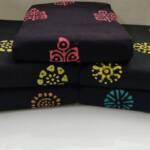 Wax Batik Black Colour Dress
