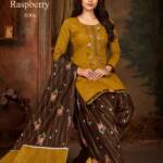 Balaji Rasberry Vol 8 Embroidery Work Dress