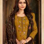 Balaji Rasberry Vol 8 Embroidery Work Dress