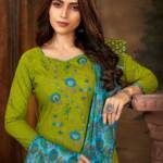 Balaji Rasberry Vol 8 Embroidery Work Dress