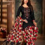 Balaji Rasberry Vol 8 Embroidery Work Dress