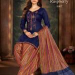 Balaji Rasberry Vol 8 Embroidery Work Dress