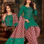 Balaji Rasberry Vol 8 Embroidery Work Dress