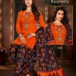 Balaji Rasberry Vol 8 Embroidery Work Dress