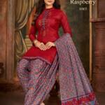 Balaji Rasberry Vol 8 Embroidery Work Dress