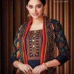 Suryajyoti Nishita Rayon Embroidery Dress