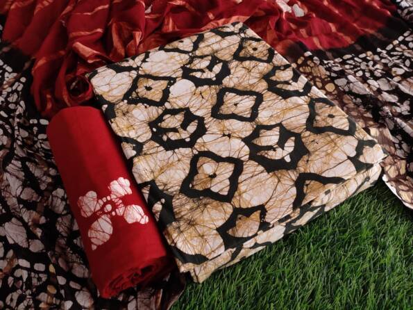 batik dress material