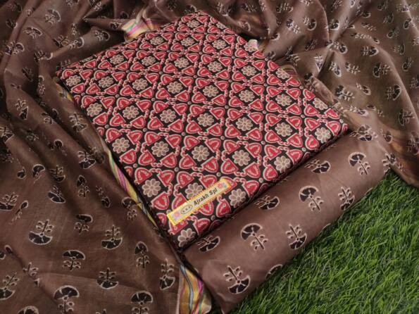 Ajrakh Dress – Pure Cotton
