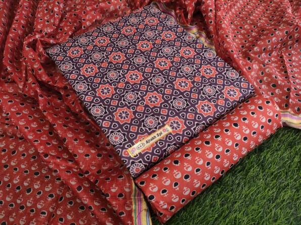 Ajrakh Dress – Pure Cotton