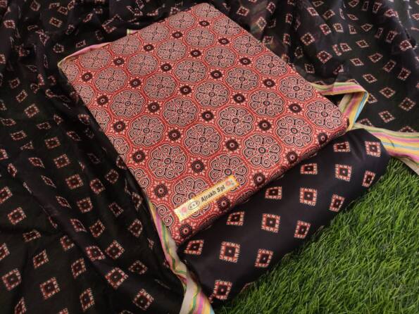 Ajrakh Dress – Pure Cotton